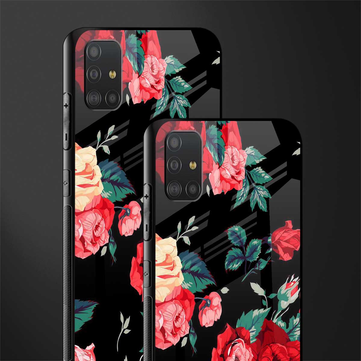 wildflower glass case for samsung galaxy a51 image-2