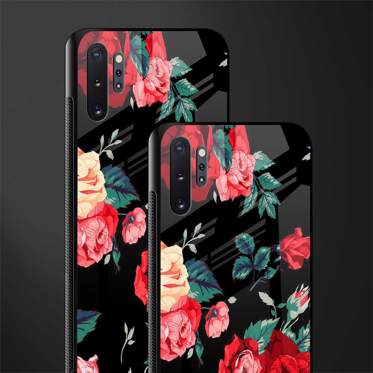 wildflower glass case for samsung galaxy note 10 plus image-2