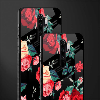 wildflower glass case for redmi note 8 pro image-2