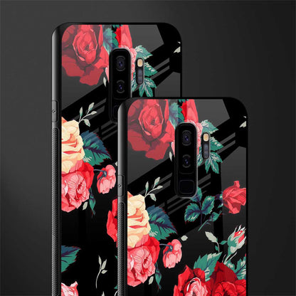 wildflower glass case for samsung galaxy s9 plus image-2