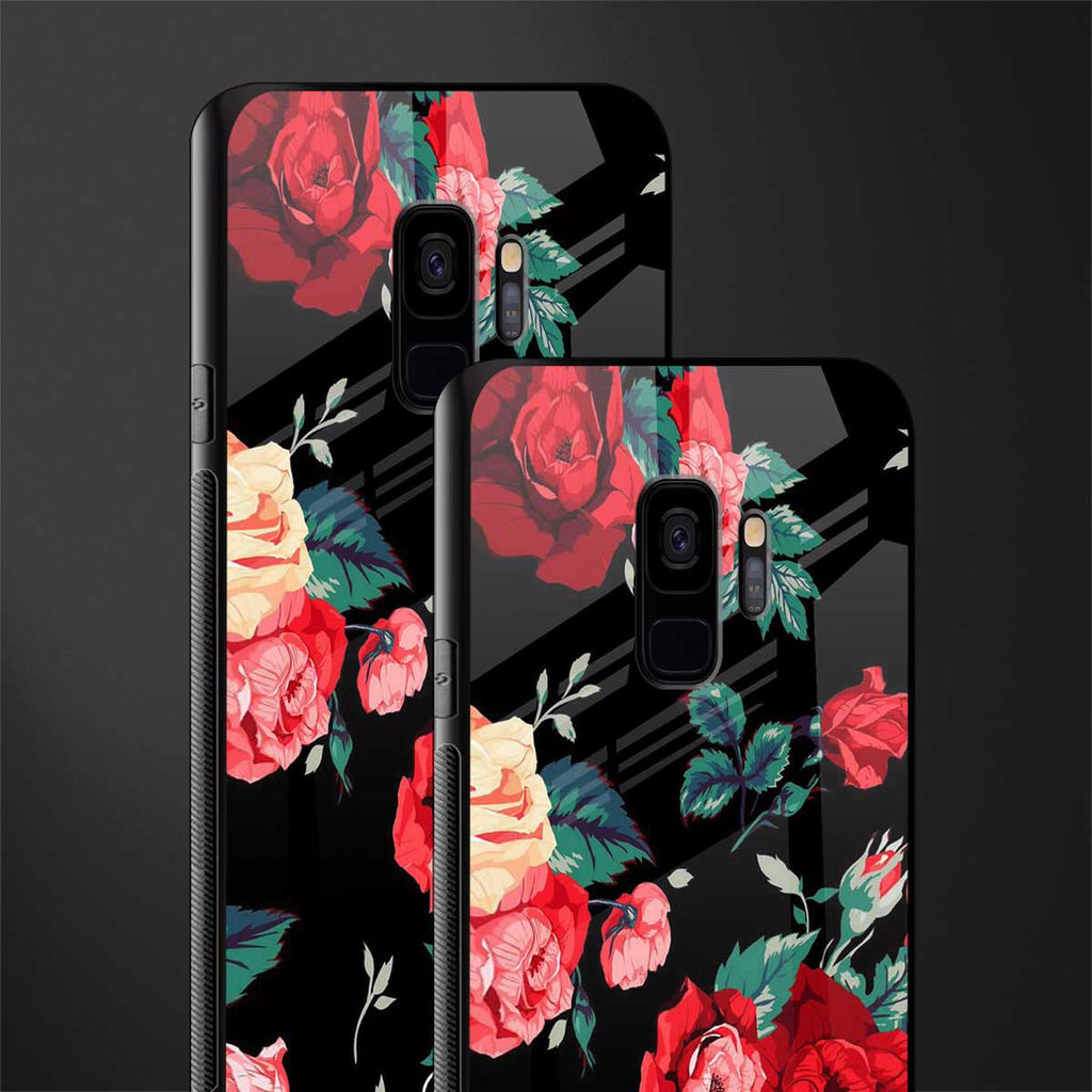 wildflower glass case for samsung galaxy s9 image-2
