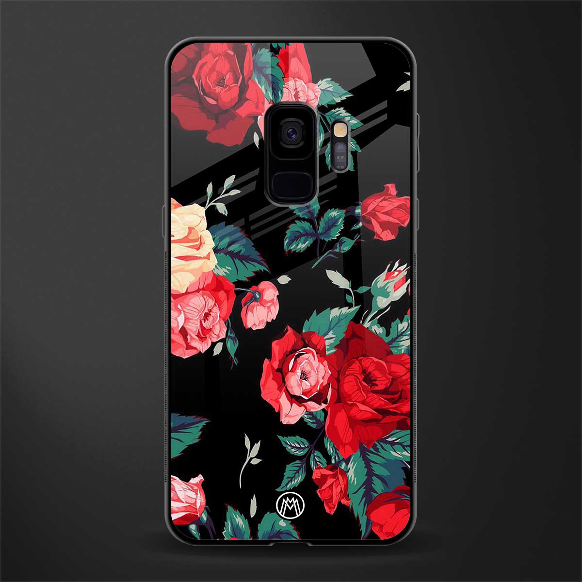 wildflower glass case for samsung galaxy s9 image