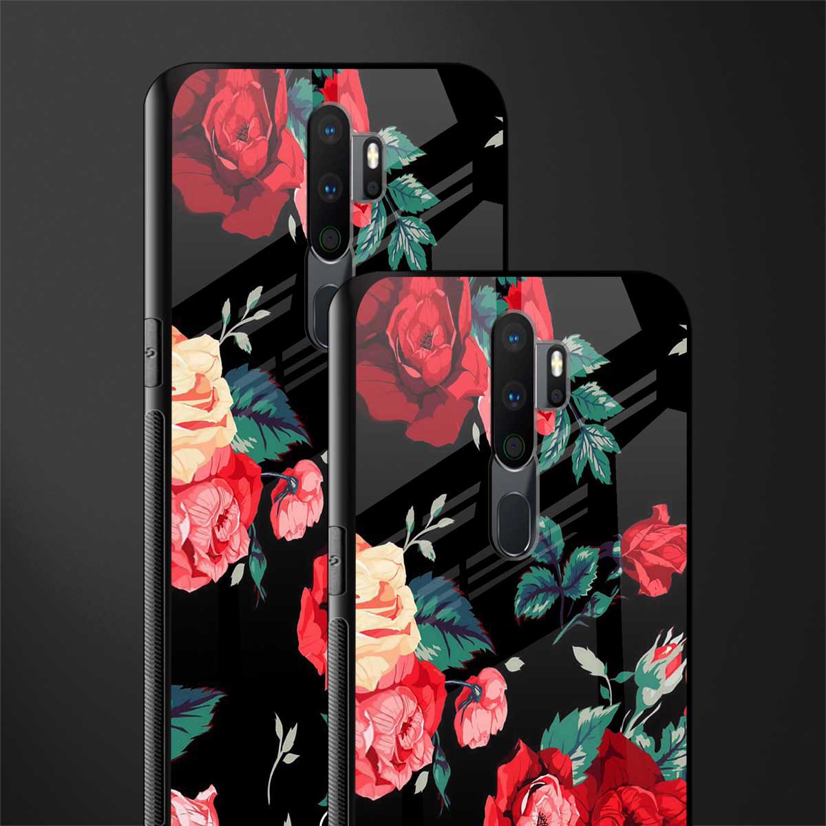 wildflower glass case for oppo a9 2020 image-2