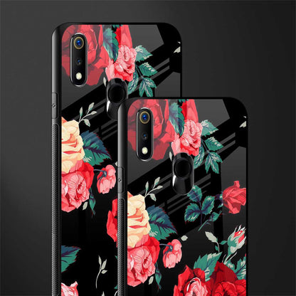 wildflower glass case for realme 3 image-2