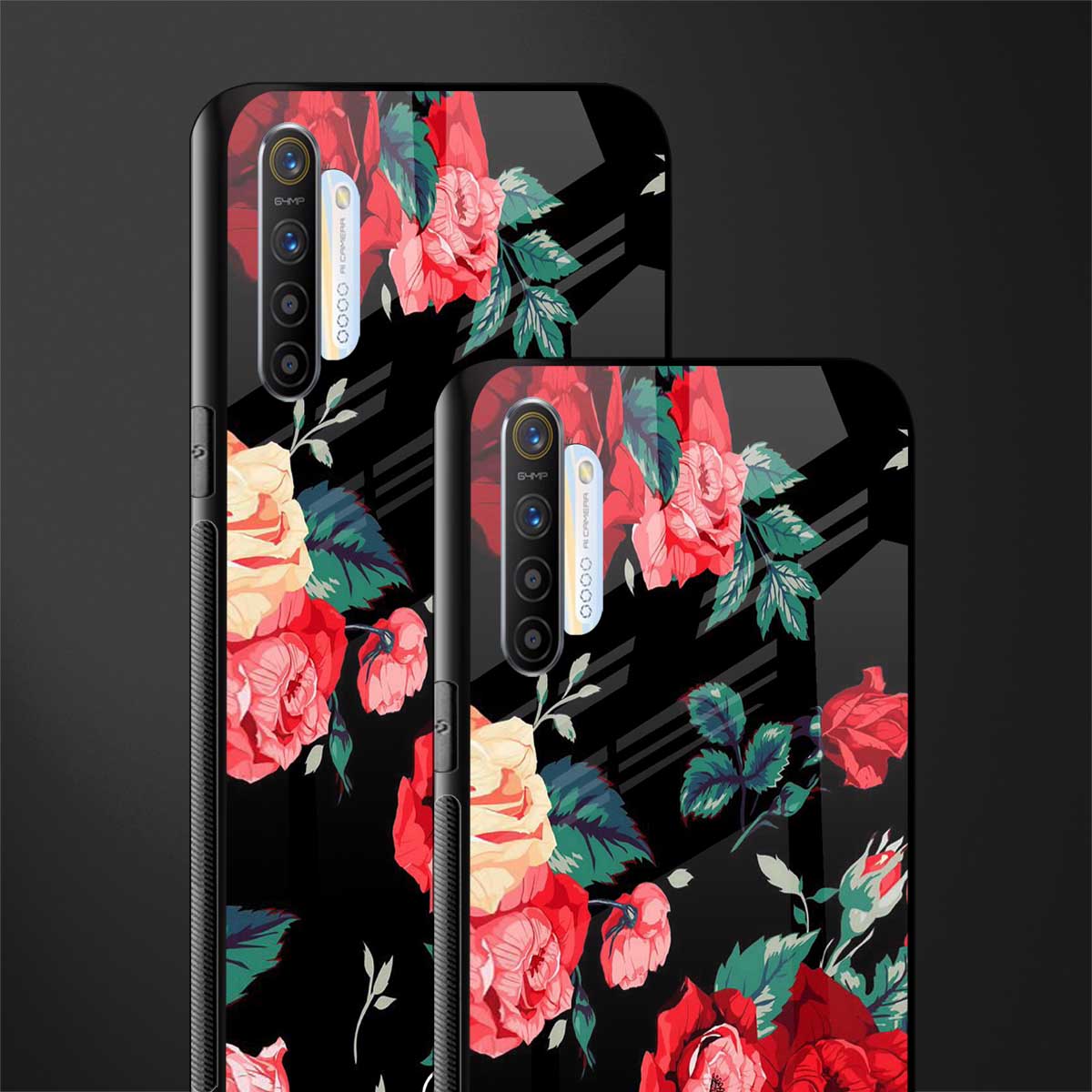 wildflower glass case for realme xt image-2