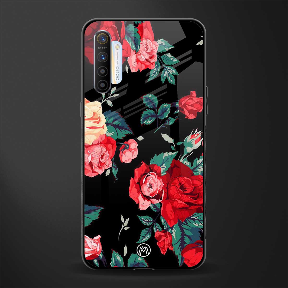 wildflower glass case for realme x2 image