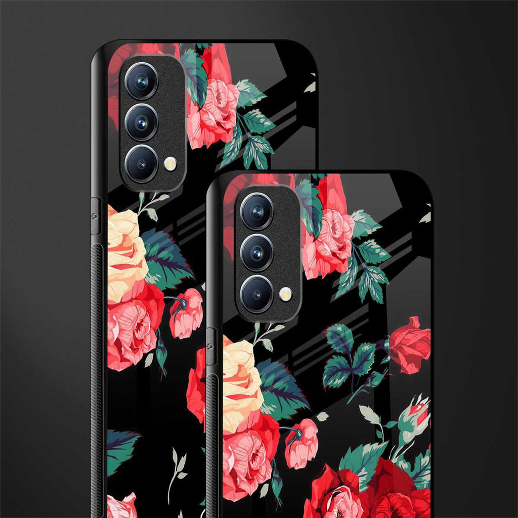 wildflower glass case for oppo f19 image-2