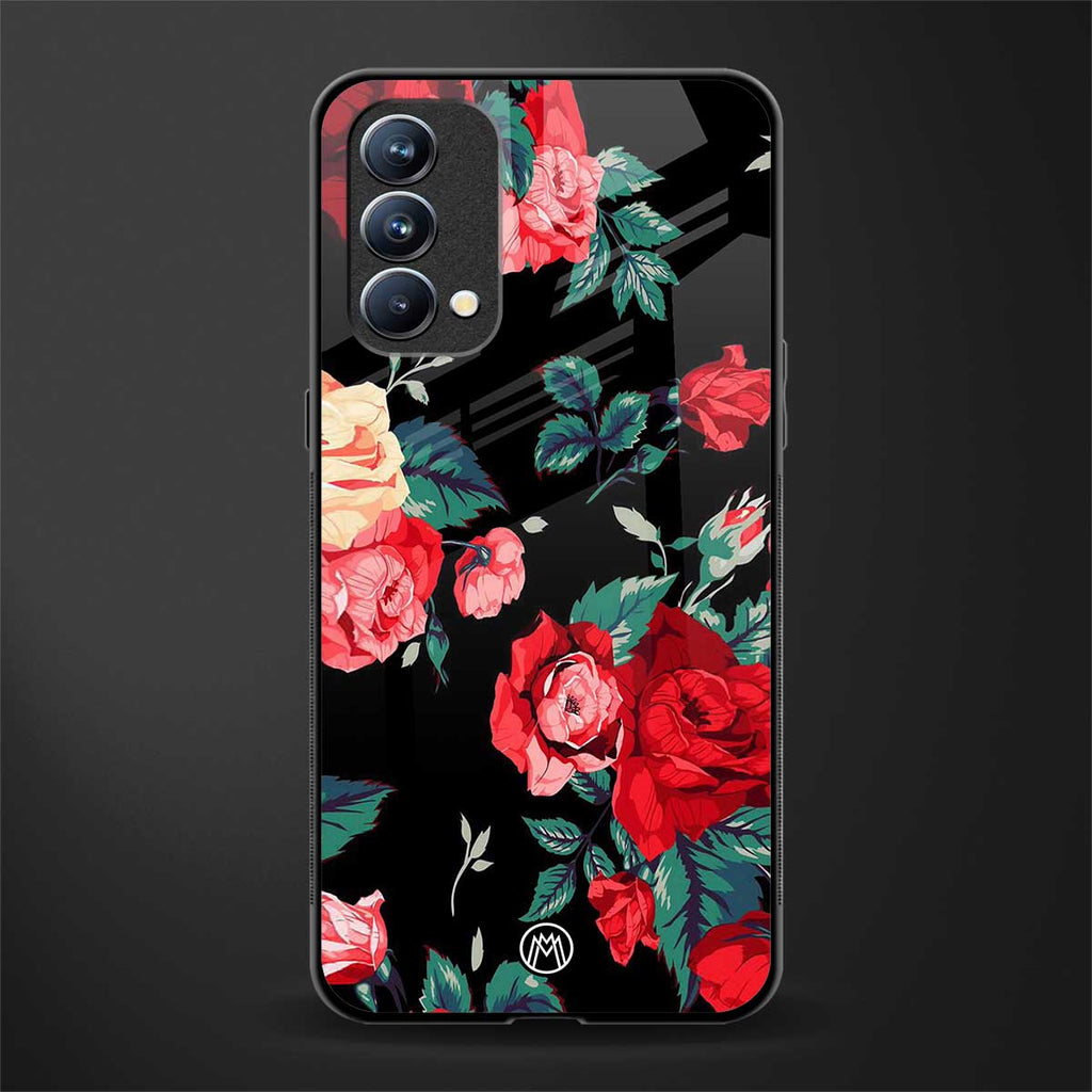 wildflower glass case for oppo f19 image