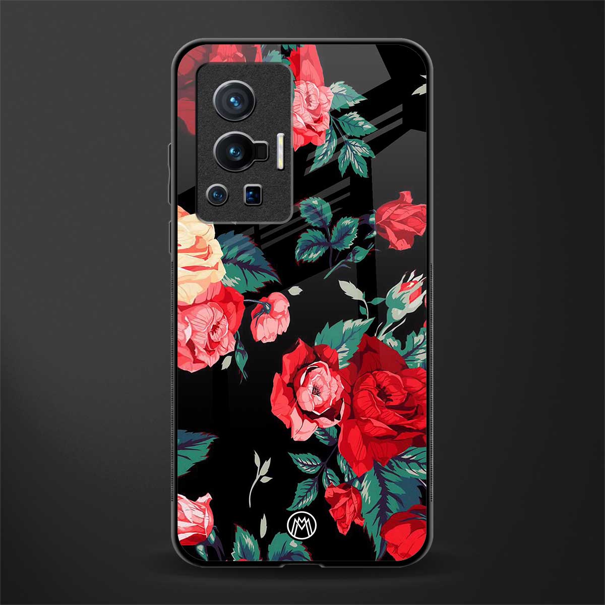 wildflower glass case for vivo x70 pro image