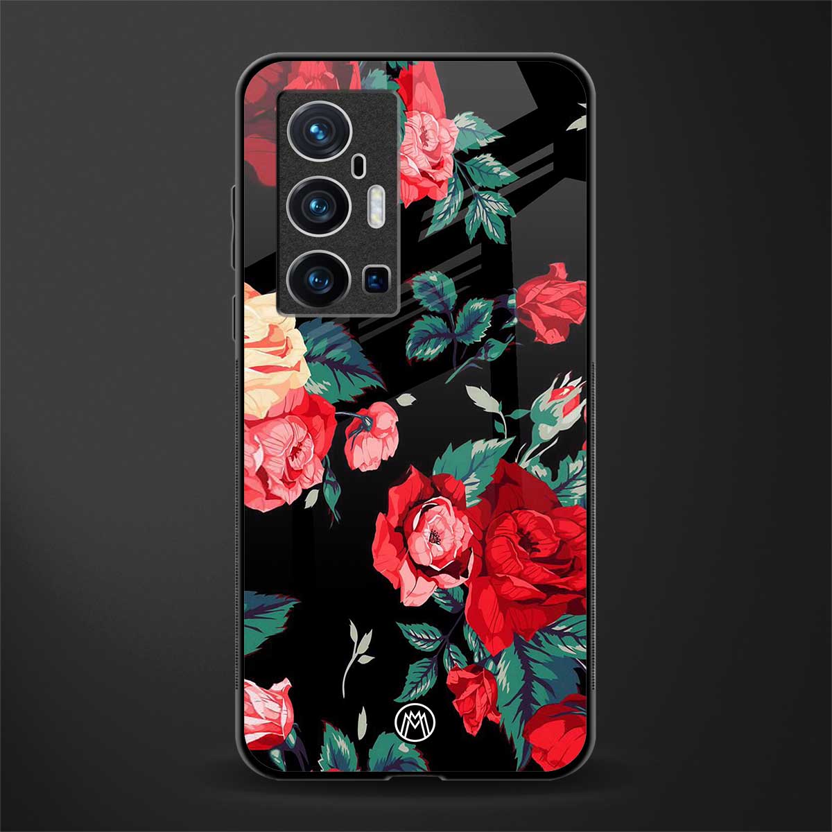 wildflower glass case for vivo x70 pro plus image