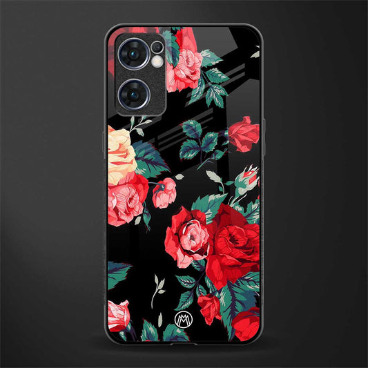 wildflower glass case for oppo reno7 5g image