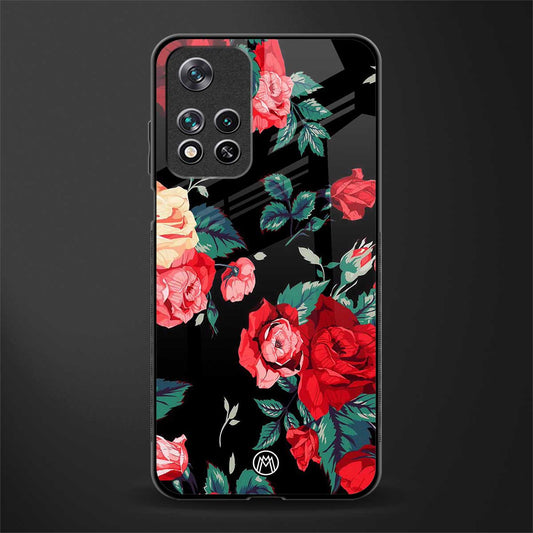 wildflower glass case for xiaomi 11i 5g image