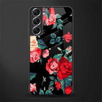 wildflower glass case for samsung galaxy s21 plus image