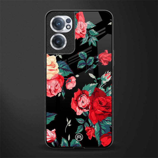 wildflower glass case for oneplus nord ce 2 5g image