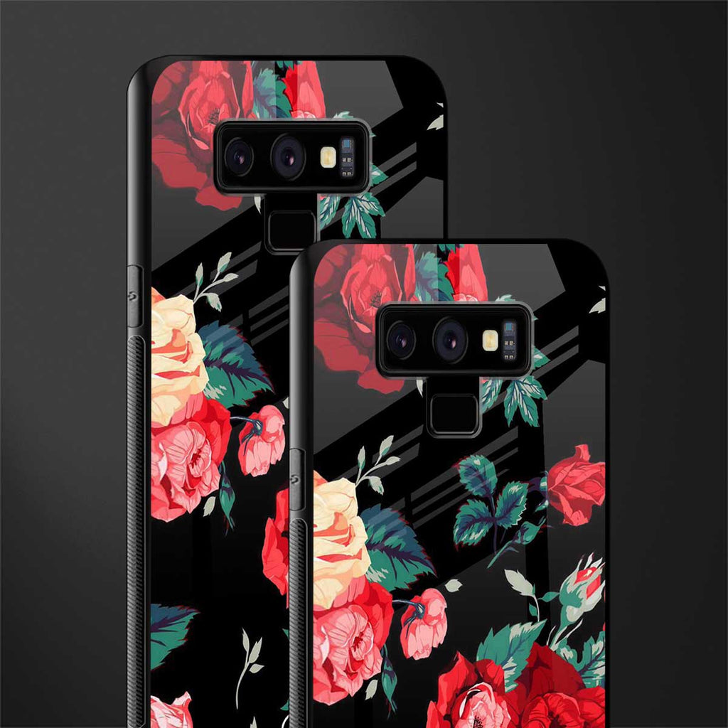 wildflower glass case for samsung galaxy note 9 image-2