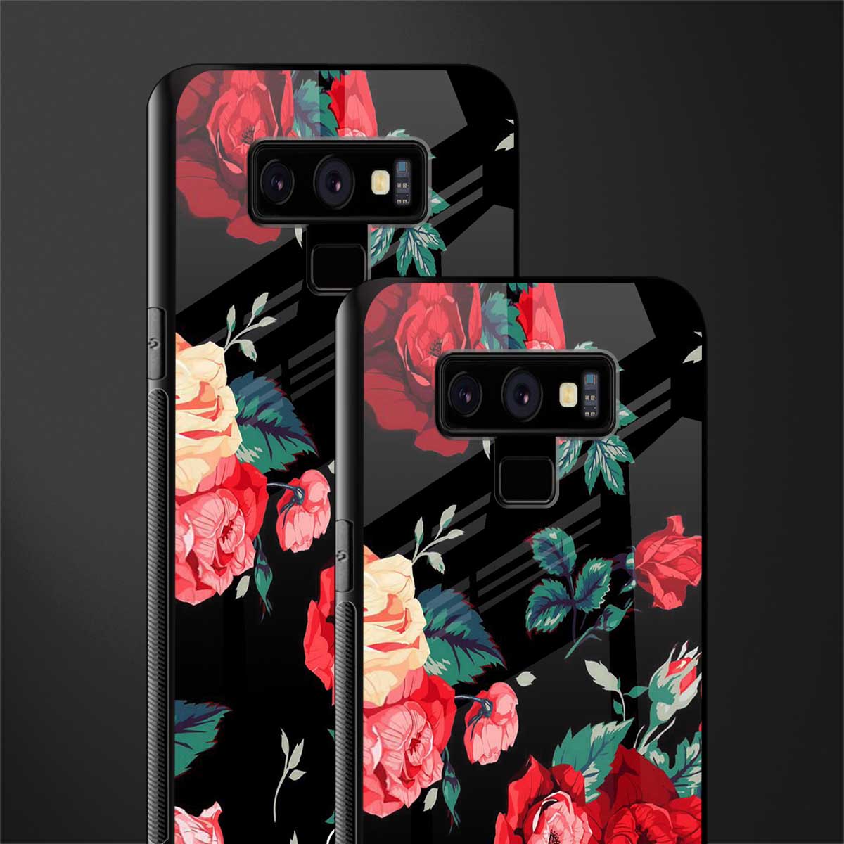 wildflower glass case for samsung galaxy note 9 image-2