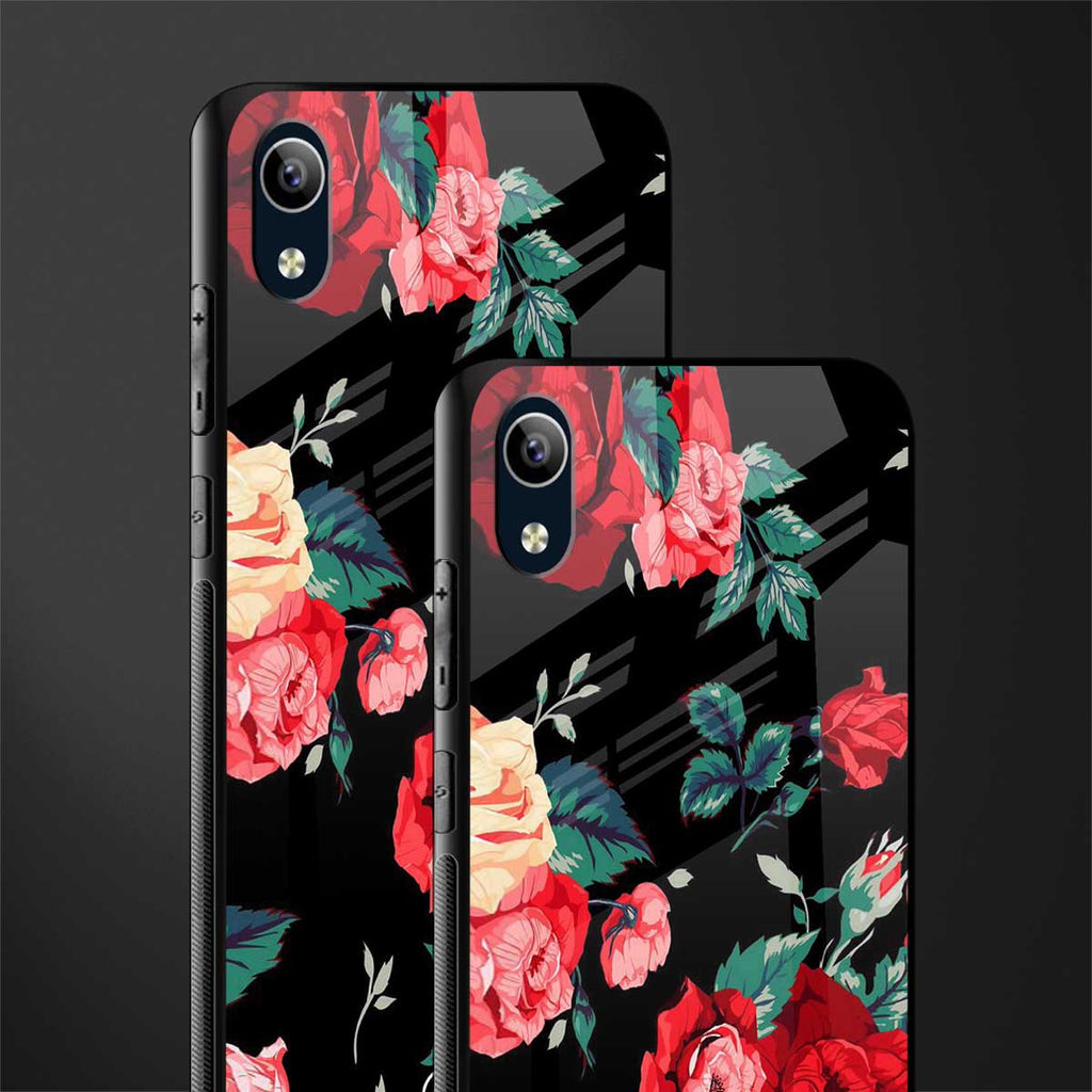 wildflower glass case for vivo y1s without fingerprint image-2