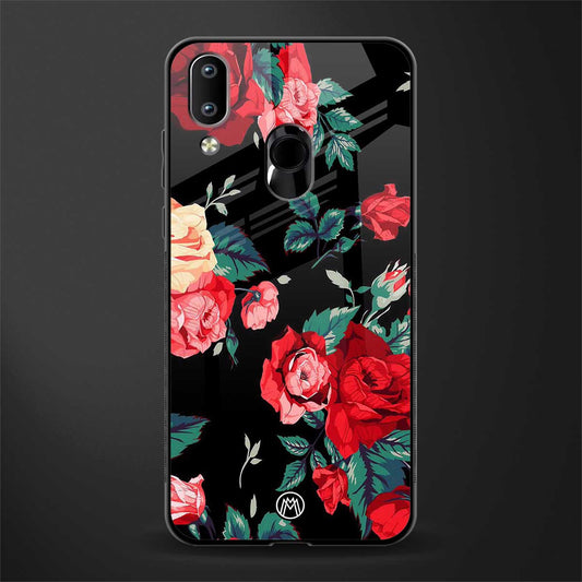 wildflower glass case for vivo y95 image