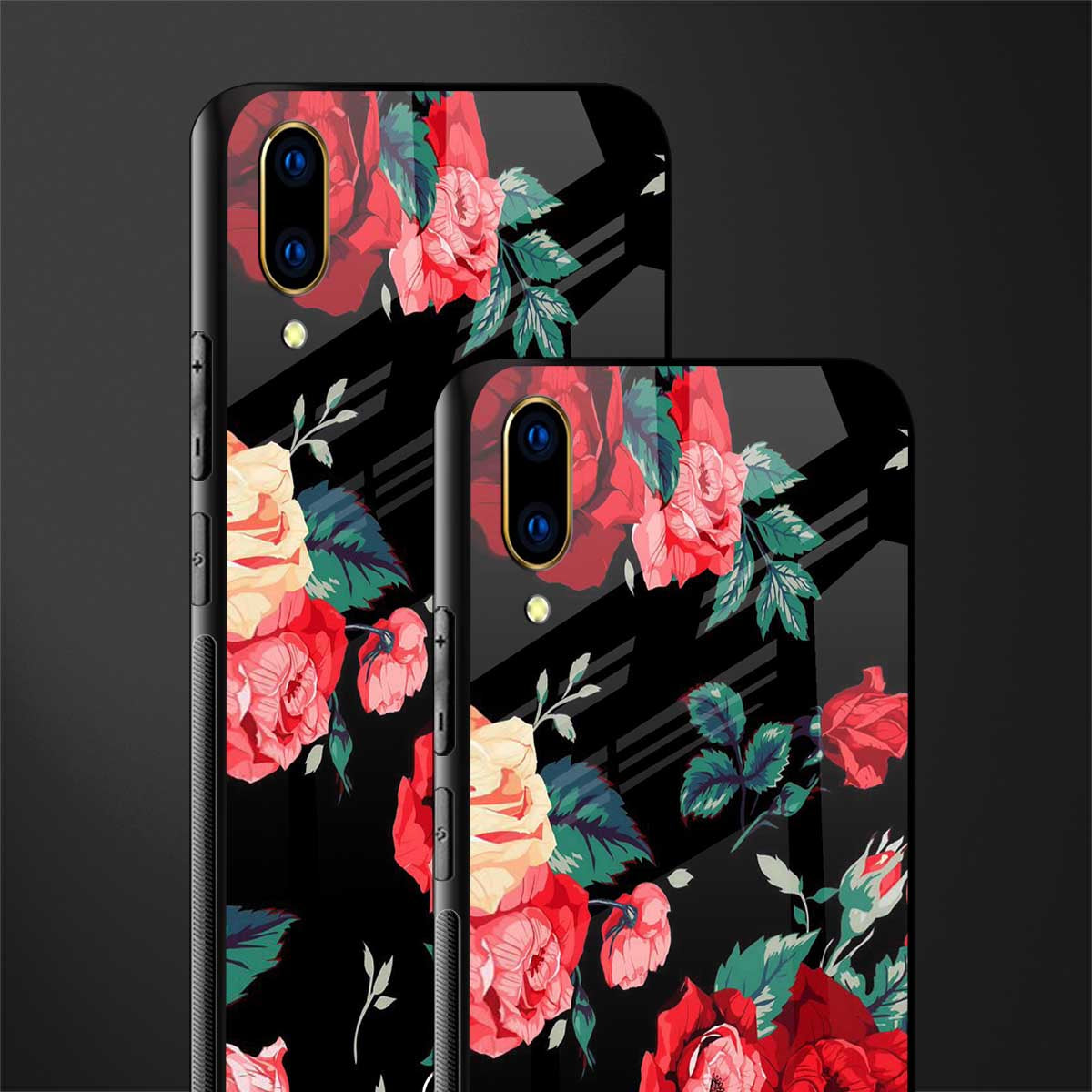 wildflower glass case for vivo v11 pro image-2
