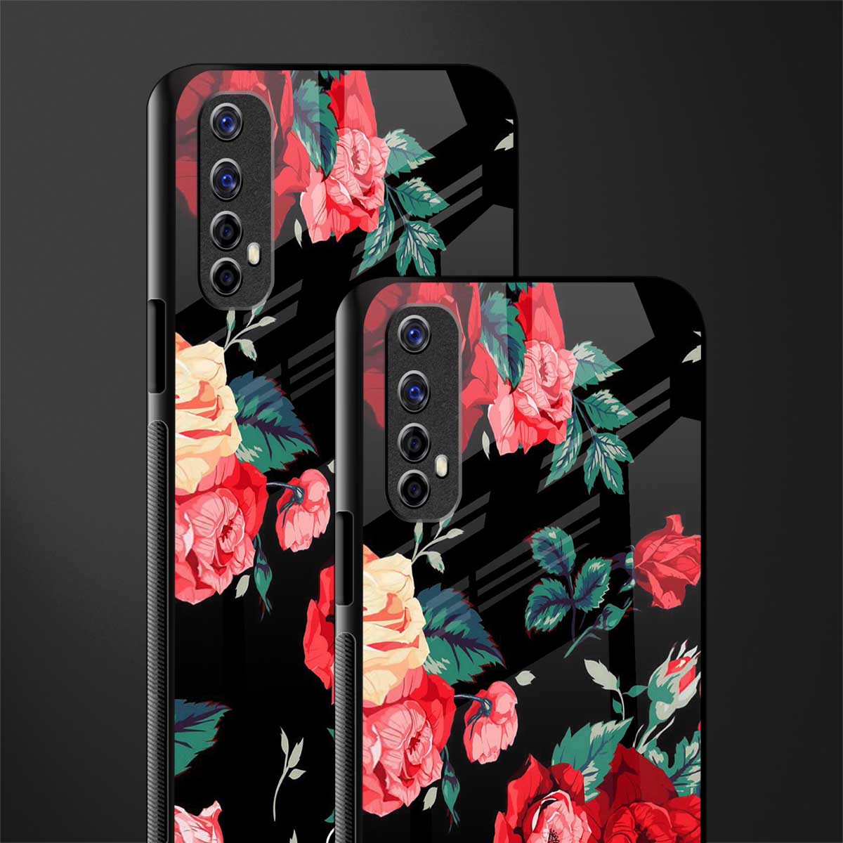 wildflower glass case for realme 7 image-2