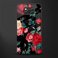 wildflower glass case for poco x3 image