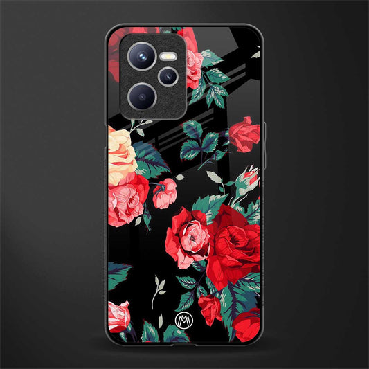 wildflower glass case for realme c35 image