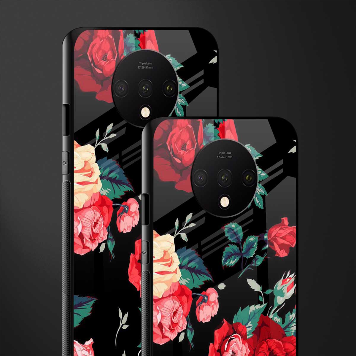 wildflower glass case for oneplus 7t image-2