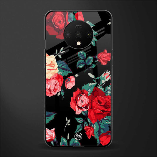 wildflower glass case for oneplus 7t image