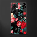 wildflower back phone cover | glass case for oneplus nord ce 3 lite