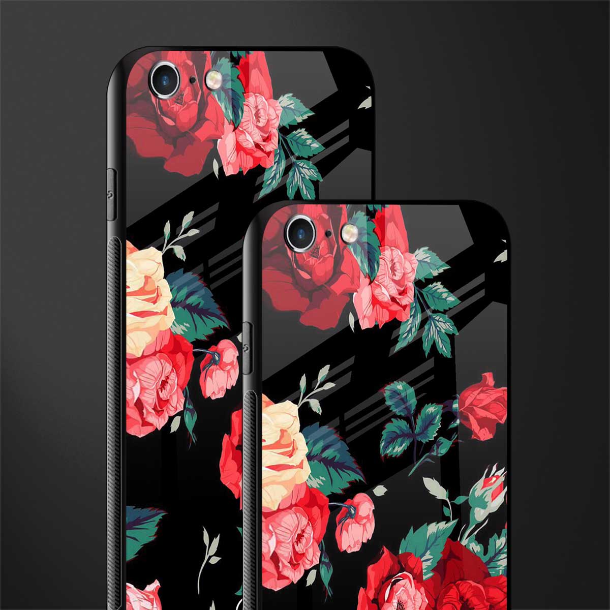 wildflower glass case for iphone 6 plus image-2