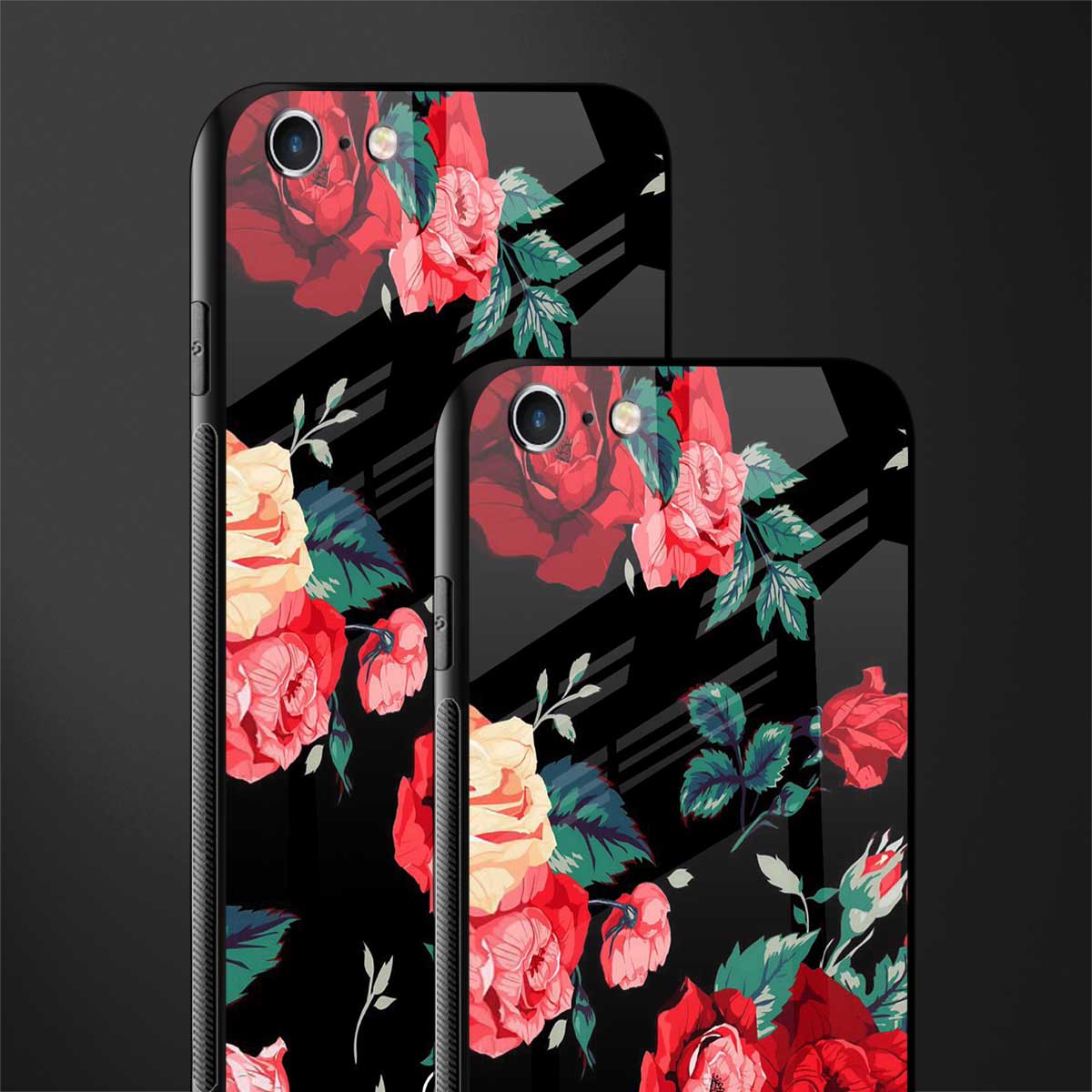 wildflower glass case for iphone 6s image-2