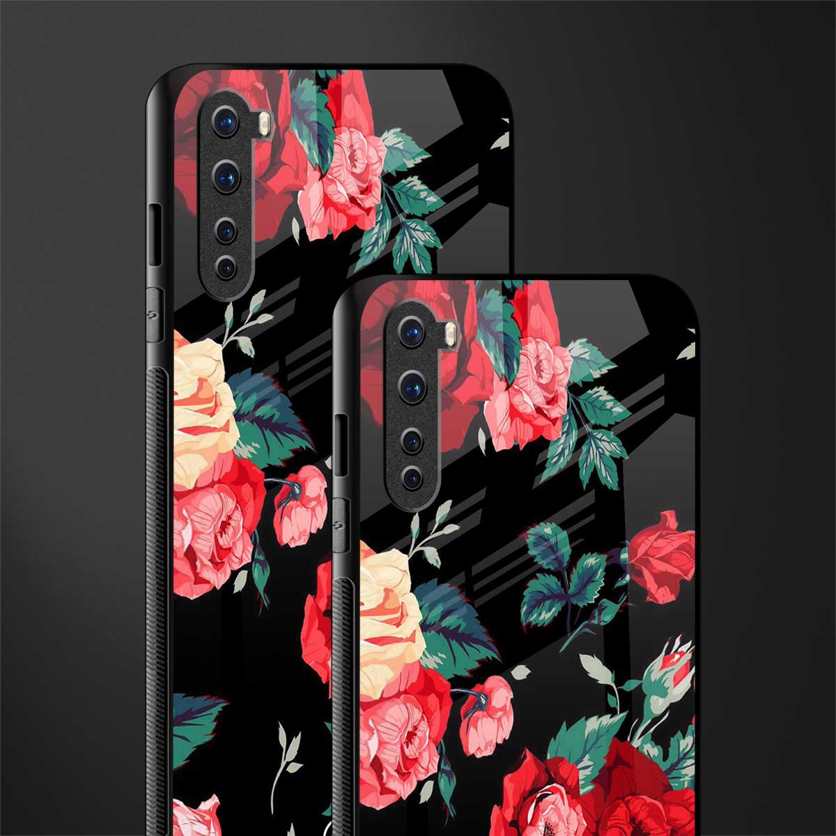 wildflower glass case for oneplus nord ac2001 image-2