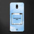 wish you were here glass case for redmi 8a image