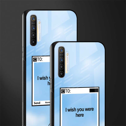 wish you were here glass case for realme x2 image-2
