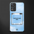wish you were here glass case for poco m4 pro 5g image