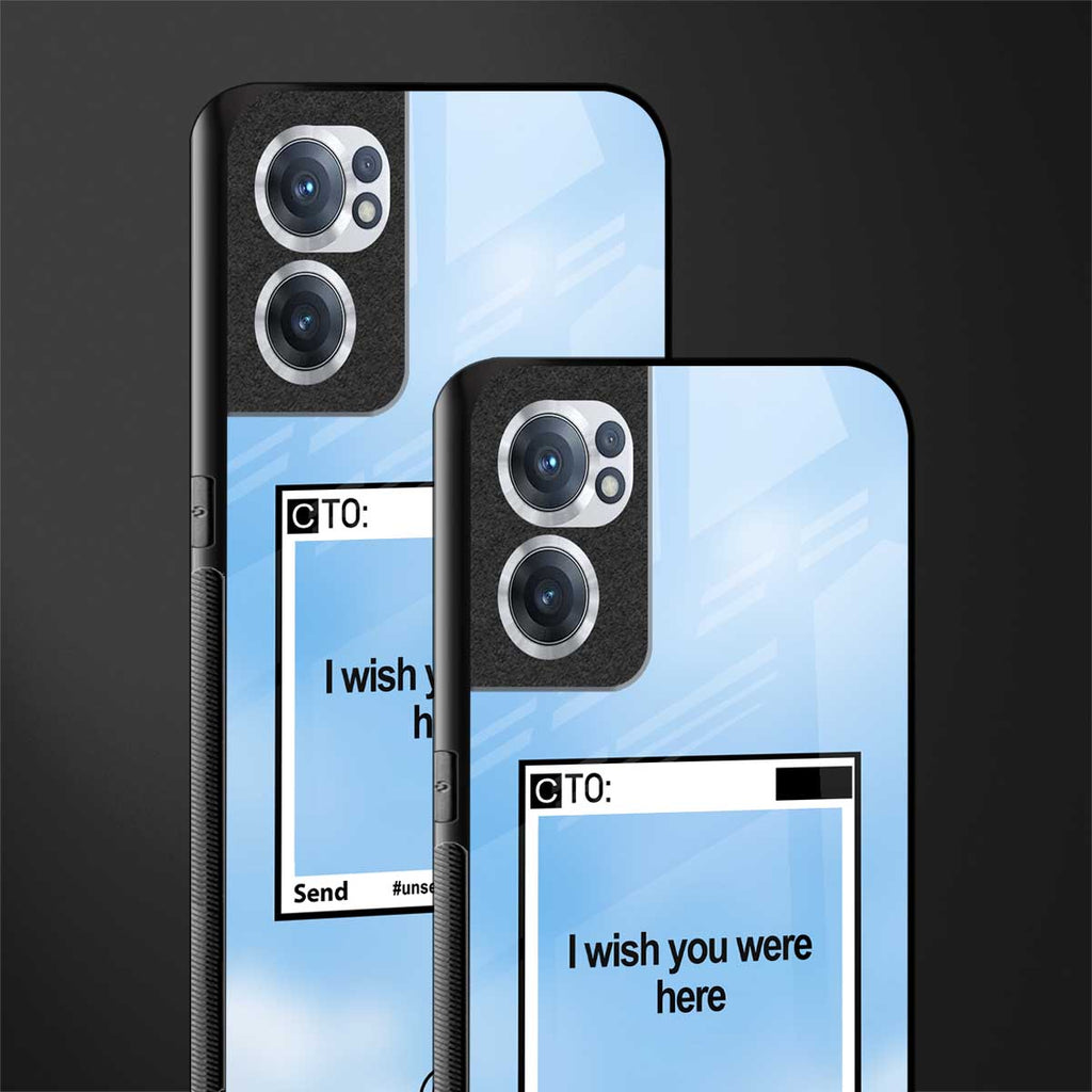 wish you were here glass case for oneplus nord ce 2 5g image-2
