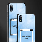 wish you were here glass case for vivo y91i image-2