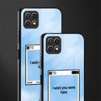wish you were here glass case for samsung galaxy a22 5g image-2