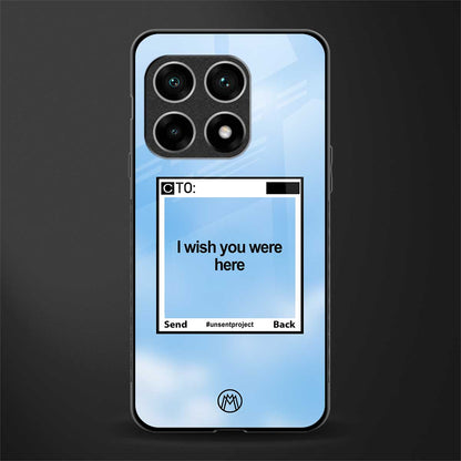 wish you were here glass case for oneplus 10 pro 5g image