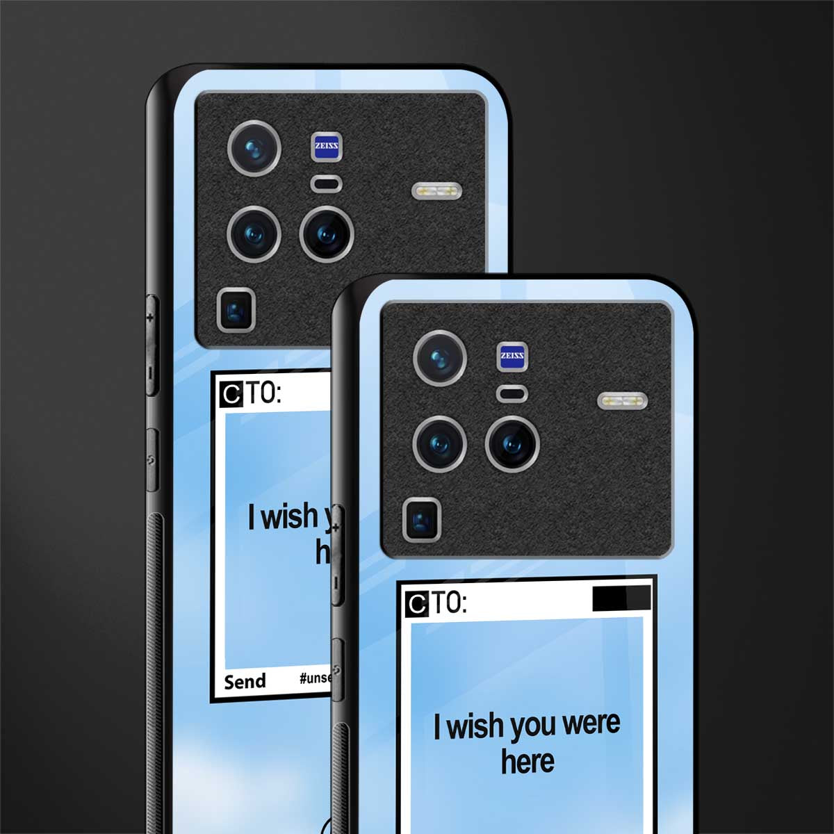 wish you were here glass case for vivo x80 pro 5g image-2