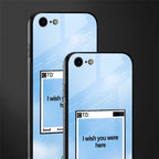 wish you were here glass case for iphone 8 image-2