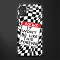 won't be like this forever glass case for samsung galaxy m31s image