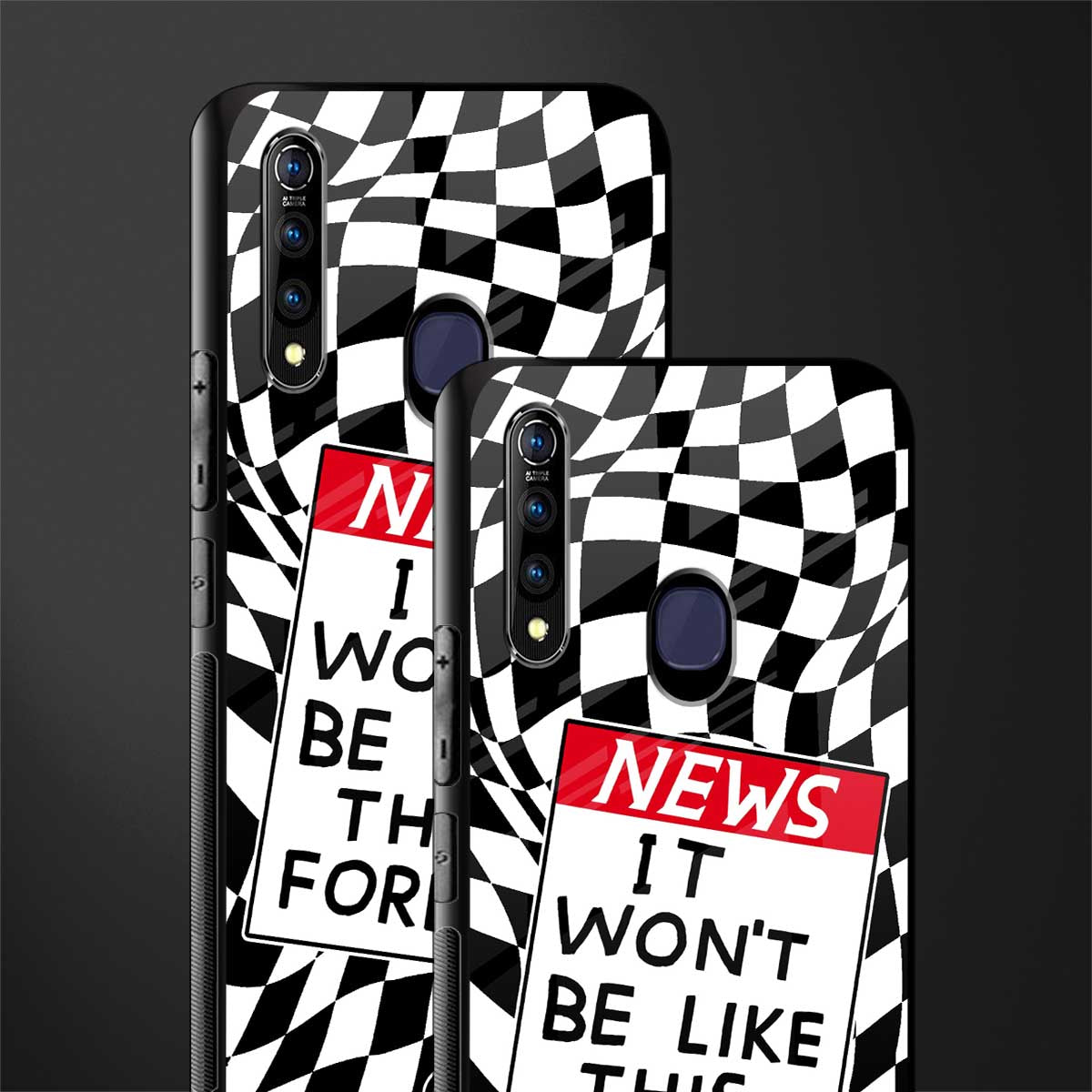 won't be like this forever glass case for vivo z1 pro image-2