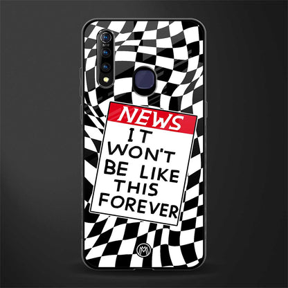 won't be like this forever glass case for vivo z1 pro image