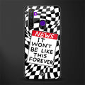 won't be like this forever glass case for realme narzo 10 image
