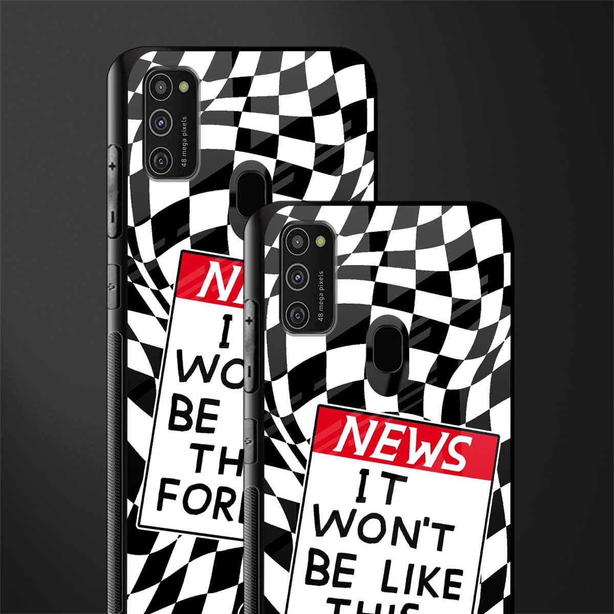 won't be like this forever glass case for samsung galaxy m21 image-2