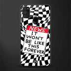 won't be like this forever glass case for samsung galaxy m30s image