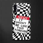 won't be like this forever glass case for samsung galaxy a30s image