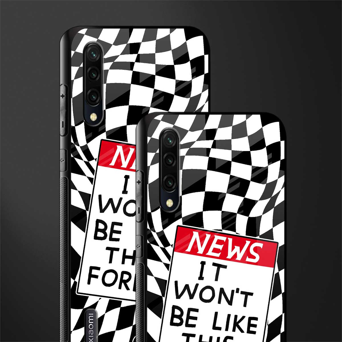 won't be like this forever glass case for mi a3 redmi a3 image-2