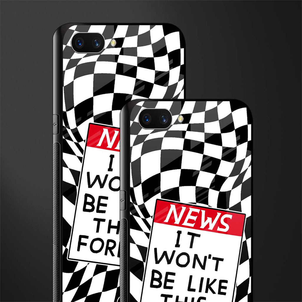 won't be like this forever glass case for realme c1 image-2